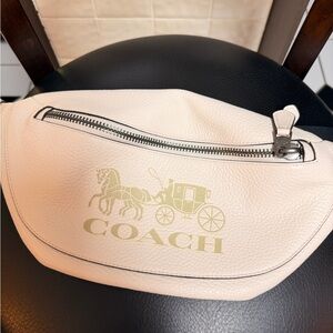 Coach Cream Crossbody Bag